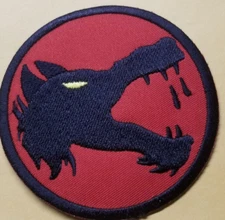 Battletech Clan Wolf Dragoons Patch approx 3"