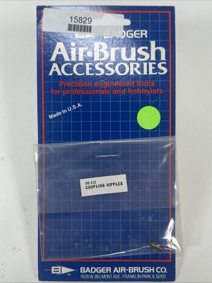Badger Airbrush Coupling Nipples   50-112