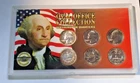 Oval Office Collection Washington Quarters 2 Silver Quarters  (US-841)