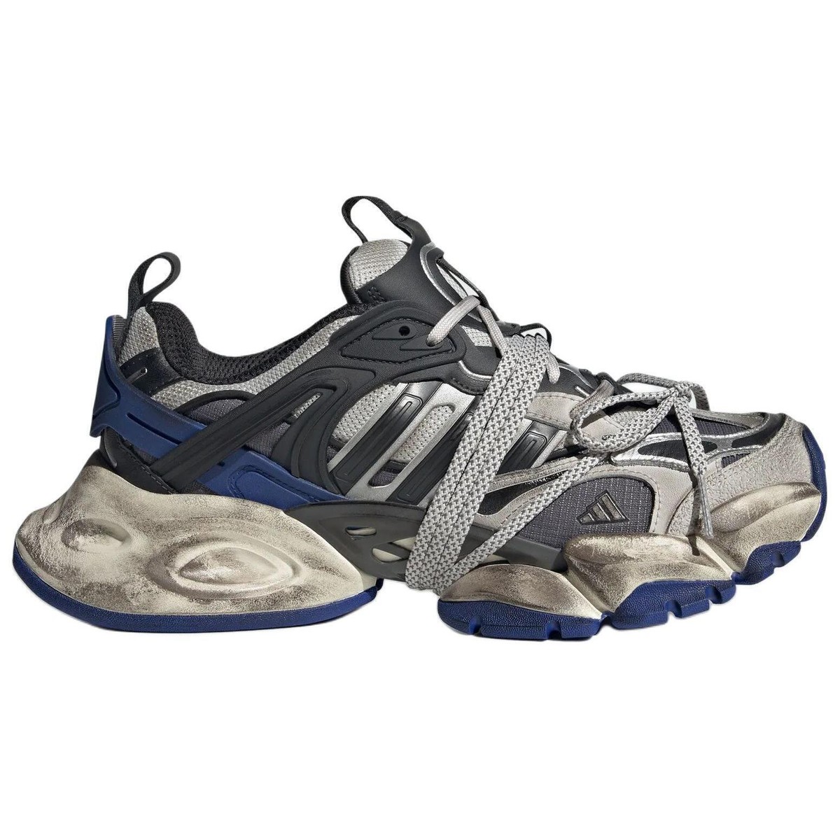 Adidas XLG RUNNER DELUXE Running Shoes JS1589 Unisex Gray | eBay