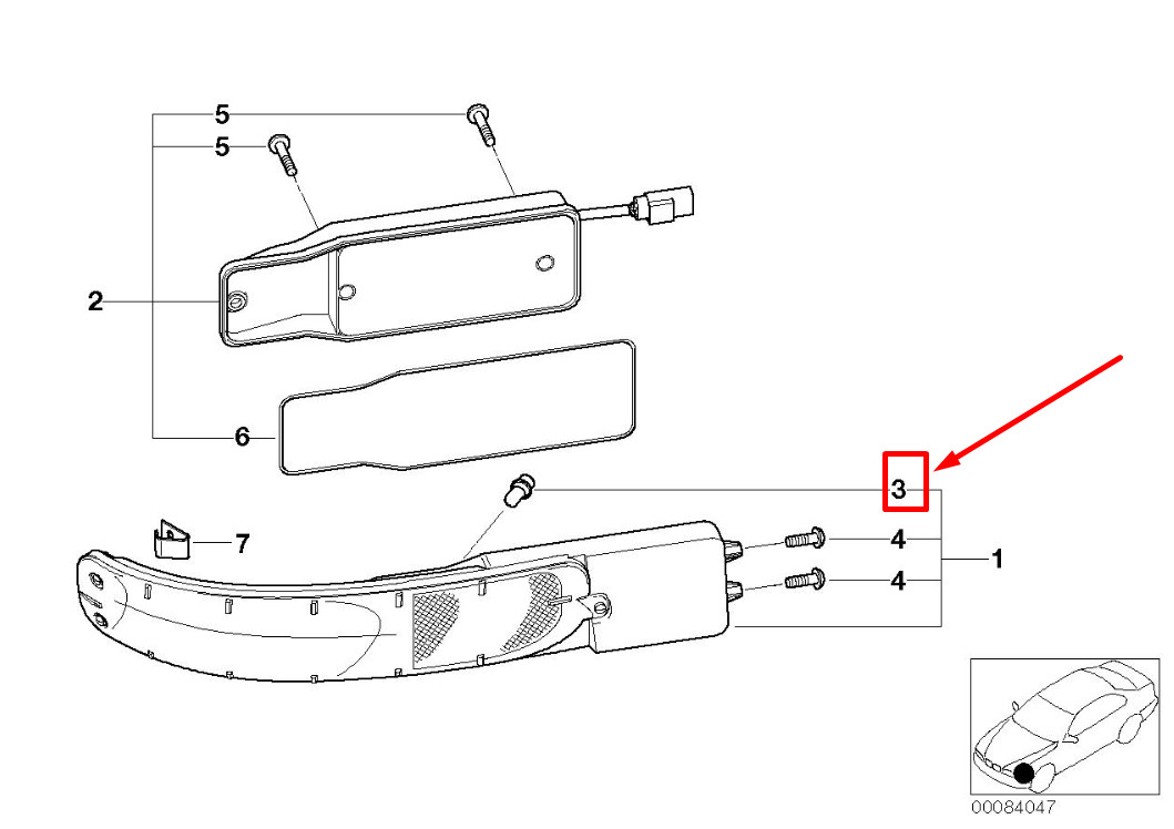 NEU BMW Z8 ROADSTER E52 BULB 5W HALOGEN 6907319 63136907319  