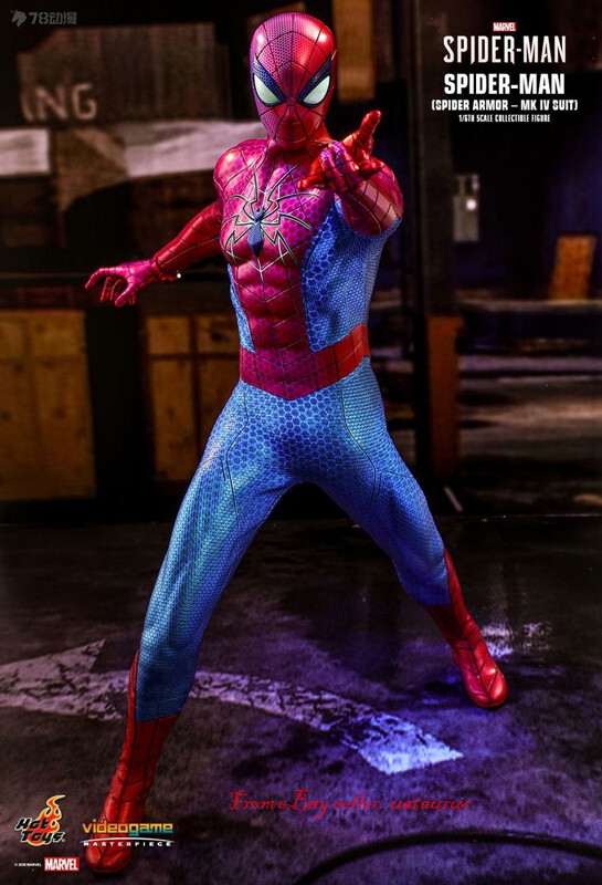 Perfect Hot Toys 1/6 Vgm43 Spider-Man (Spider Armor - Mk Iv
