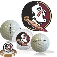 NCAA Florida State Seminoles • Golf Balls 12 pack • TaylorMade TP5