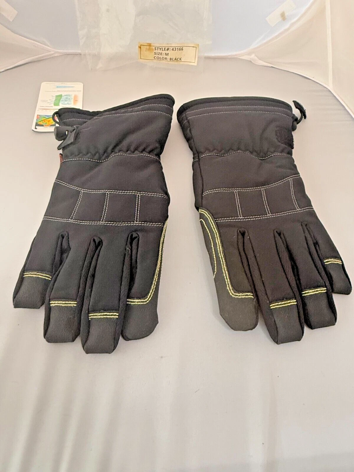 Duluth Firm Grip 43166 Winter Utility Gloves Size M Sportwool Black New Unused