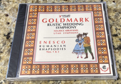 MAURICE ABRAVANEL - Goldmark - Rustic Wedding Symphony, Enescu - Rumanian NEW