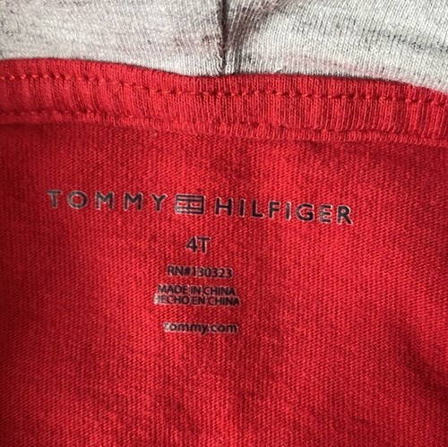 Tommy Hilfiger Red 100% Cotton Baby & Toddler Clothing Size 4T - Picture 9 of 10