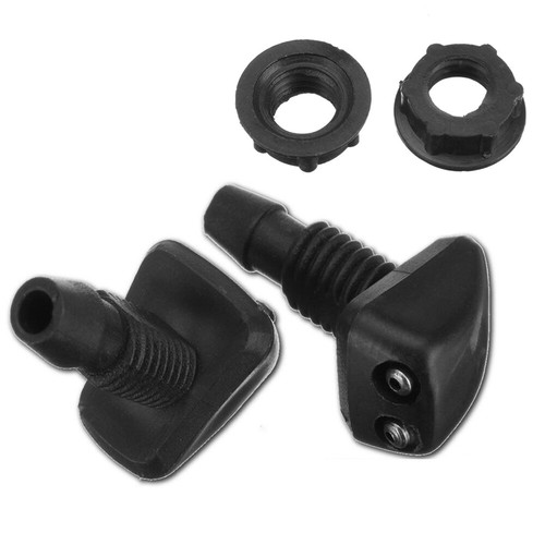 2x Universal Car Windshield Wiper Nozzles Sprayer Washer Spray Nozzle Sprinkler - Picture 4 of 12
