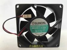 SUNON KDE2408PTS3-6 8025 DC24V 2.4W 8CM 2-pin silent inverter cooling fan