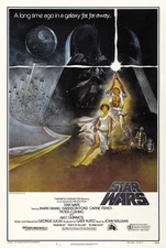 Star Wars movie poster - 11" x 17"  - Star Wars poster (style b)