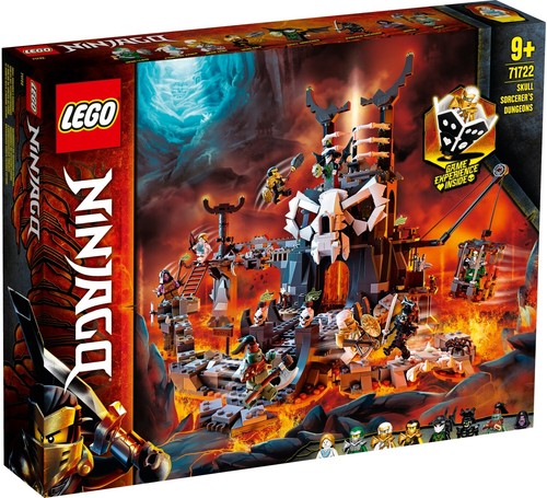 LEGO Ninjago 71722 Verlies des Totenkopfmagiers Cole Lloyd Zane N6/20 DHL Versa