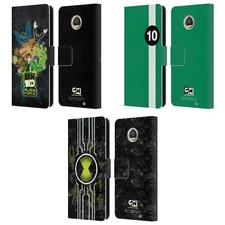 OFFICIAL BEN 10: ALIEN FORCE GRAPHICS LEATHER BOOK CASE FOR MOTOROLA PHONES