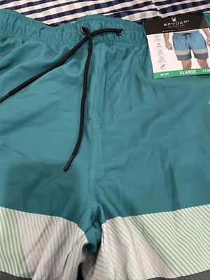 SPYDER Mens Swim Shorts XL 30+UPF Inseam 7.5
