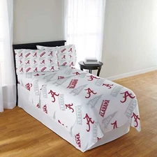 NCAA Officially Licenced Alabama Crimson Tide Sheet Set