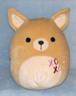 X,,,Squishmellow Sheba Inu Dog XO XO Valentine Edition 12 Inch
