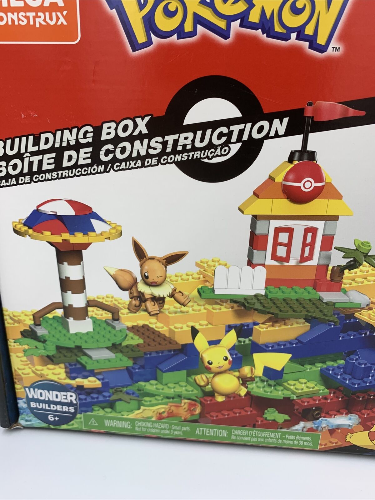 MEGA Pokemon Building Box building set with 450 pieces 