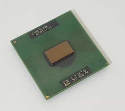 Intel Pentium M 740 1,73 GHz SL7SA Notebook Prozessor CPU Sockel 478