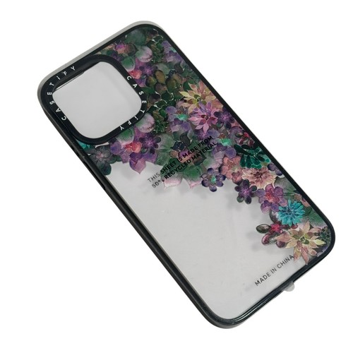 Custodia telefono Casetify iPhone 15 Pro My Succulent Garden - nuova scatola aperta