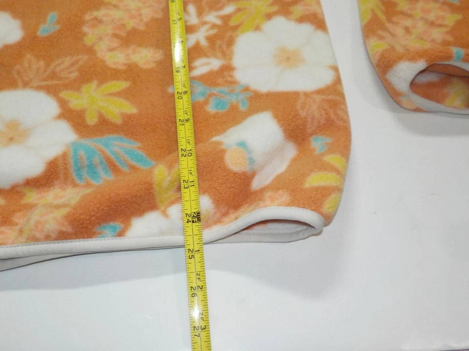 Pullover polar Patagonia Synchilla Snap-T Flower Power grande tostado melocotón pequeño Foto 4 de 4