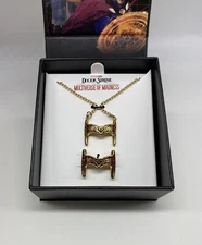 Salesone Disney Marvel Dr Strange Scarlet Witch Tiara Ring and Necklace Set