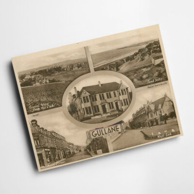 A3 PRINT - Vintage Scotland - Gullane
