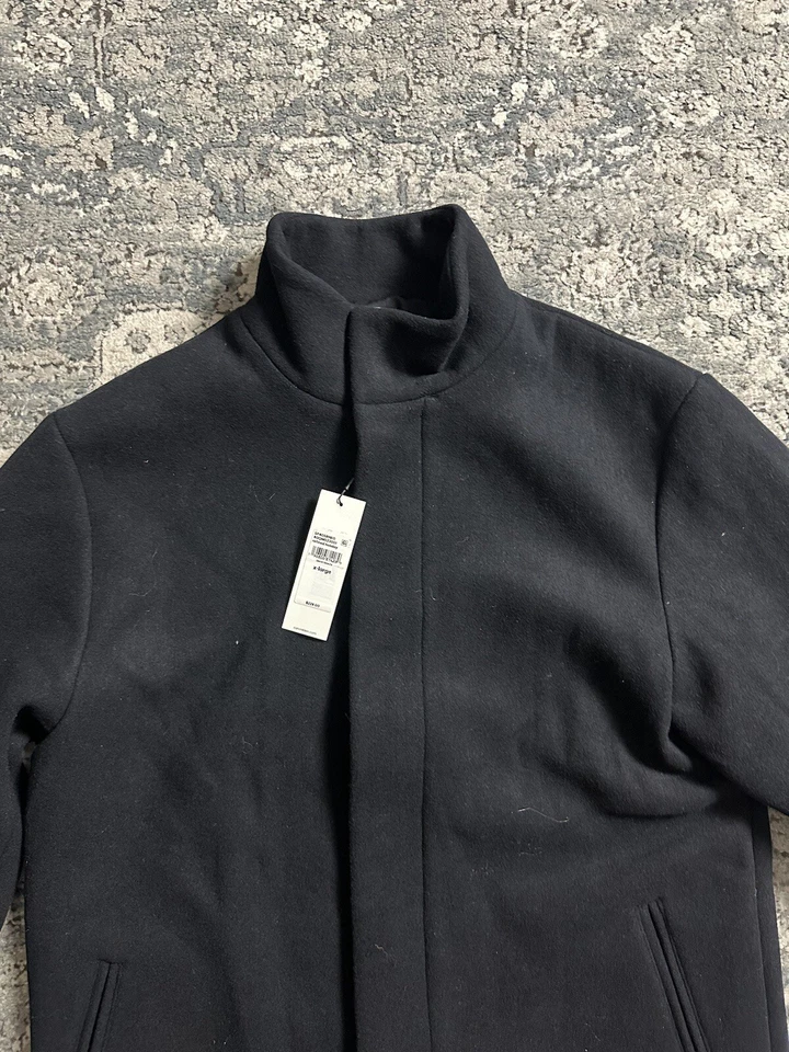 Calvin Klein Men’s Wool Blend Coat Size X-Large Black NWT - Image 3 of 4