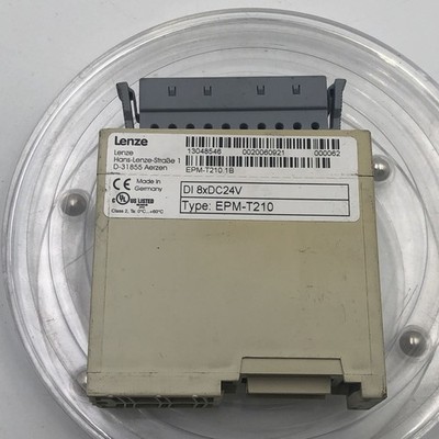 Lenze EPM-T210 DI 8XDC24V Digital Input Module L-force IP20 I/O 13444390 Tested