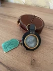 Compass WW2 Military Marching Field Compass J.H. Steward. Leather Case