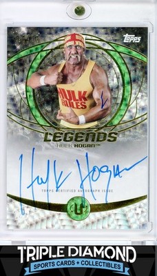 2025 Topps Universe WWE - Legends Autographs Hulk Hogan #LGA-HUH