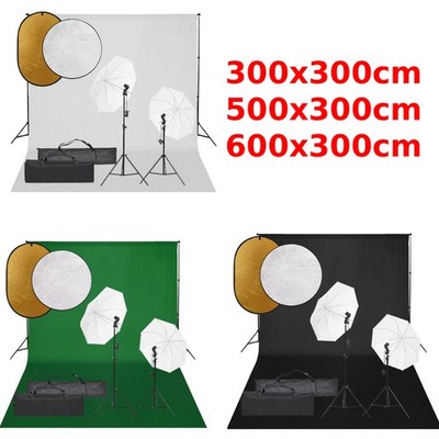 Pro Fotostudio Set Softbox Studioleuchte Studiosets Hintergrundsystem Dauerlicht