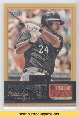 2013 Panini America's Pastime Gold 2/25 Pedro Alvarez #86 READ 1u6