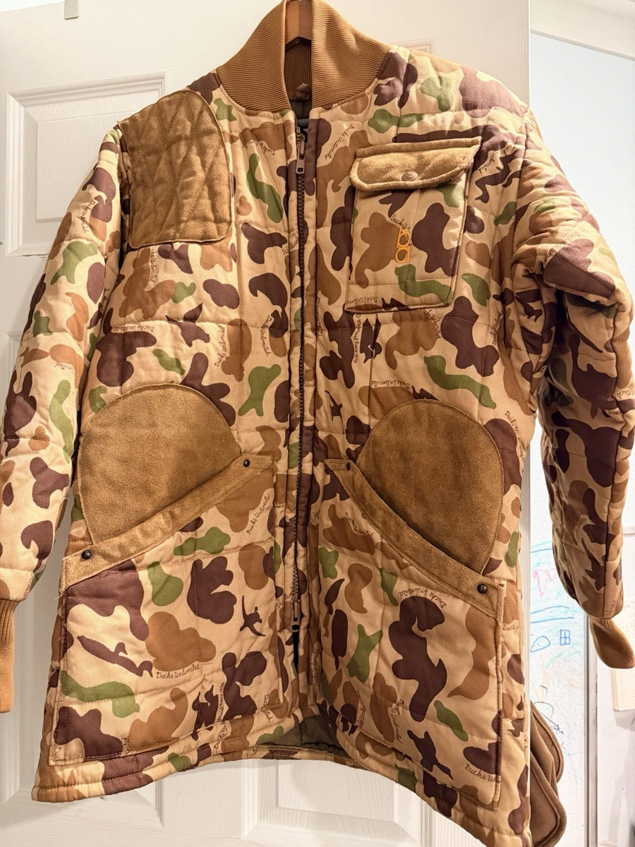 Gilet De Chasse Vintage Bob Allen - Taille L - Marron - Coton - Fabriqué USA