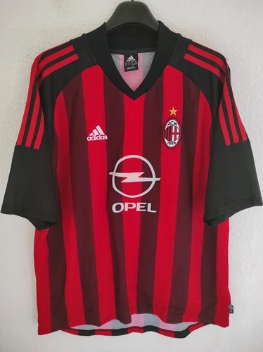 AC MILAN 2002-2003 Opel camiseta shirt trikot maillot maglia XL - Imagen 1 de 6