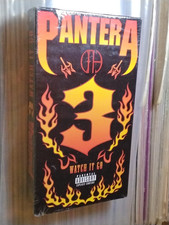 RARE ORIGINAL PANTERA 3 WATCH IT GO VHS USA EDITION EW STILL SEALED HEAVY METAL