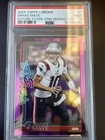 2025 Topps Chrome Drake Maye Future Stars Pink Refractor/250New EnglandPatriots