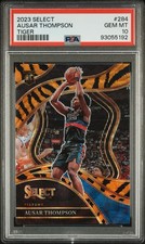 2023-2024 Select Ausar Thompson Courtside Tiger #284 SSP RC PSA 10! RARE! POP 7!