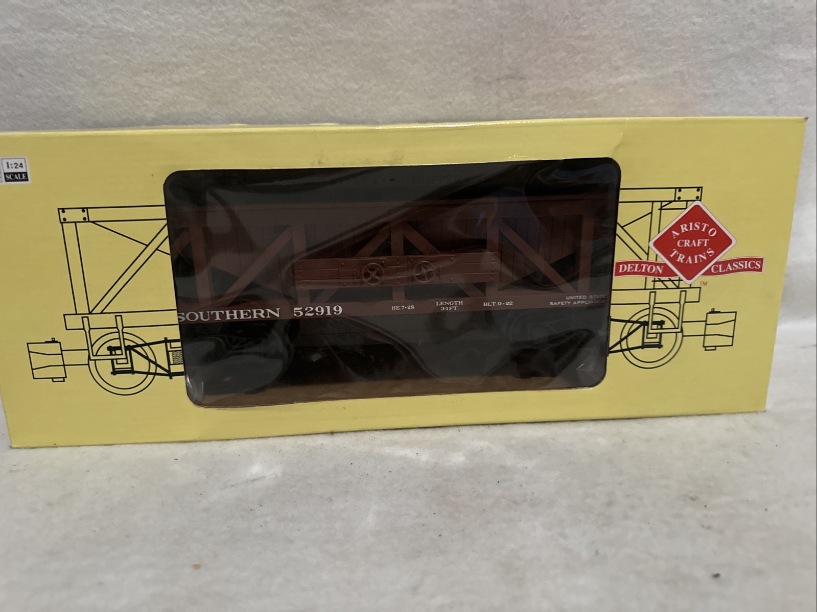 Aristocraft G Scale Southern Coal Hopper Car No.81413 For Train Set Layout