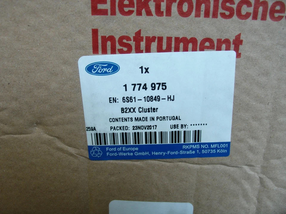 1774975 Speedometer Instrument Cluster For Ford Fiesta Mk5 V 2005-2008 - Image 2 of 2