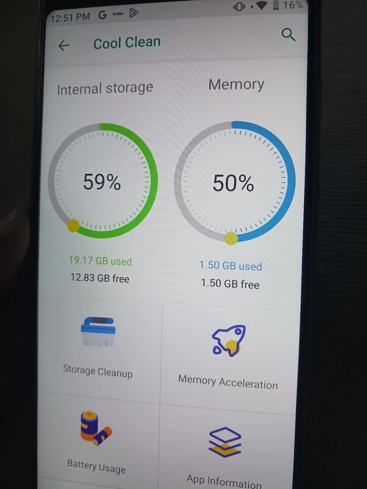 Coolpad Legacy CP3705AS 32GB 4GB Android 9 Foto 3 de 4