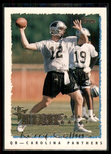 1995 Topps Factory Panthers Kerry Collins RC Carolina Panthers #224