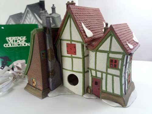 Department 56 House HEMBLETON Pewterer Dickens Village Chimney Sweep - Picture 5 of 5