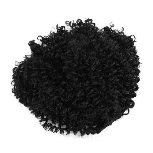 Long Black Curly Wave Drawstring Ponytail Extension Prevent Tangling Synthet UEE - Picture 8 of 23