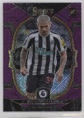 2022 Select Premier League Purple Mojo Prizm Bruno Guimaraes #74 Rookie RC 1p48