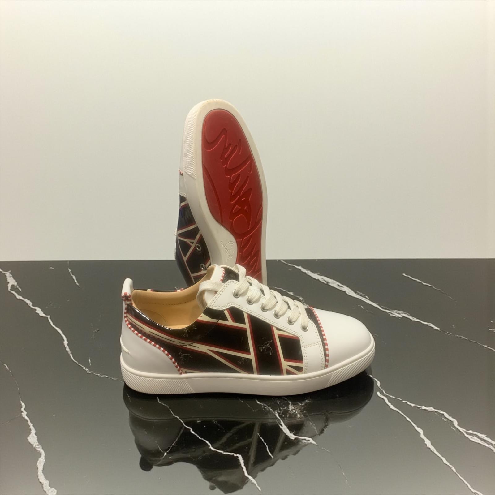 Authentic Christian Louboutin - Union Jack (Rare) - size 8 image 2