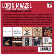LORIN MAAZEL LORIN MAAZEL CONDUCTS THE CLEVELAND ORCHESTRA: THE COMPLETE CBS MAS