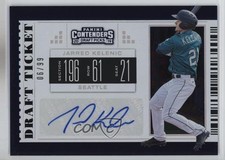 2019 Panini Contenders Draft Picks Prospect Ticket 6/99 Jarred Kelenic Auto 5yd