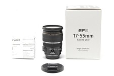  TOP MINT in Box Canon EF-S 17-55mm F2.8 IS USM Zoom Lens from Japan