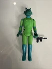 Vintage Star Wars Greedo Complete Action Figure 1978 Hong Kong Kenner