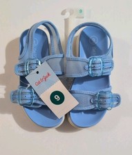 Toddler Cat  Jack Size 9- Hook  Strap, Open Toe, Footbed Sandals