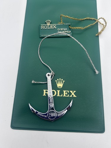 Authentic Vintage Rolex Submariner Anchor 200m/660ft + Pouch & Green Tag