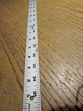 Aluminum Straight Edge/Ruler/Yard Stick-Measures 1/8", 1/16"-Johnson Level &Tool